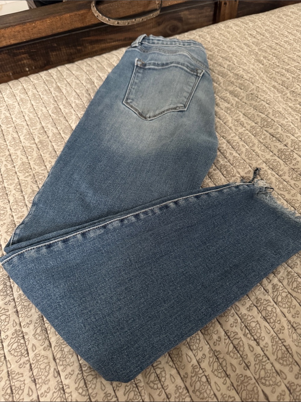 Kancan Light Blue Denim Jeans with Classic Stitching